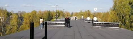 Учебный городок 28 - капитальный ремонт кровли