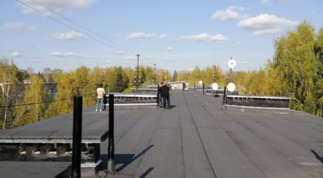 Учебный городок 28 - капитальный ремонт кровли